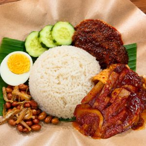 Nasi Lemak Sambal Sotong